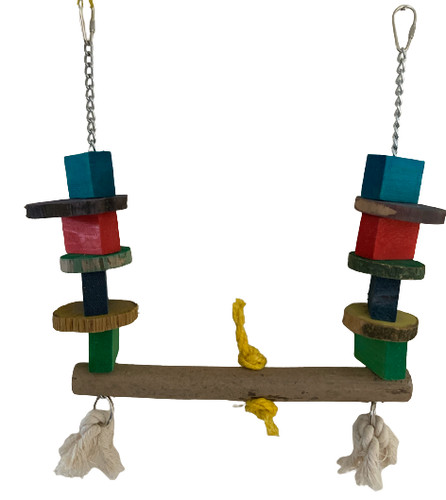 Fun trapeze hanging parrot - fun,