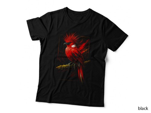 African grey parrot - parrot, t-shirt