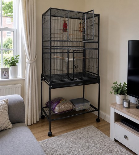 Large parrot bird cage - large,