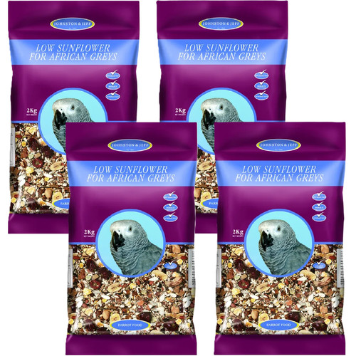 African grey low sunflower - african,
