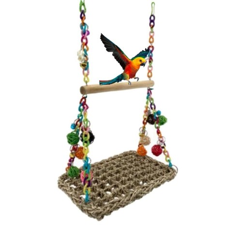 Parrot swing bird toy - swing,
