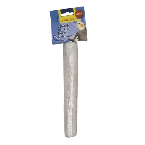 Calcium bird perch 23cm - calcium,