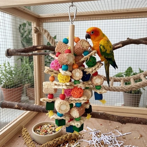 Bird cage biting toy for - biting,