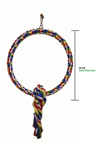 Coloured ring rope swing - coloured,