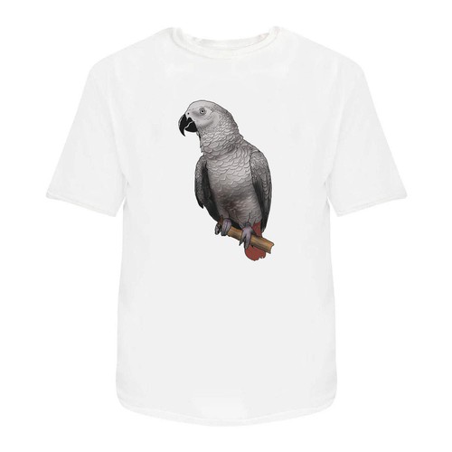African grey parrot unisex - grey, parrot'