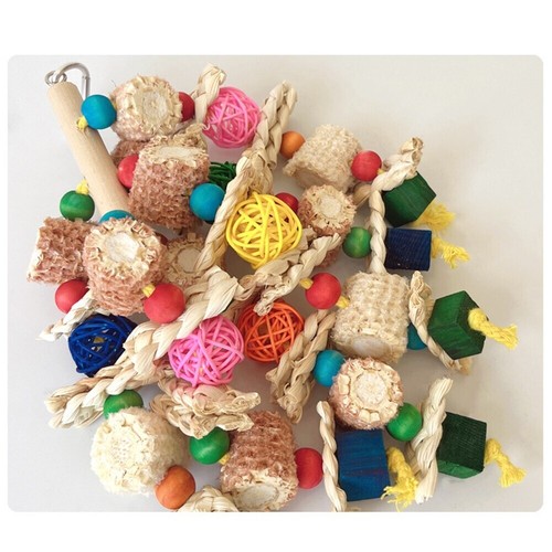 Bird cage biting toy for - cage, large